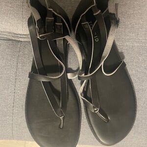 Torrid Black Strappy Women's Sandals